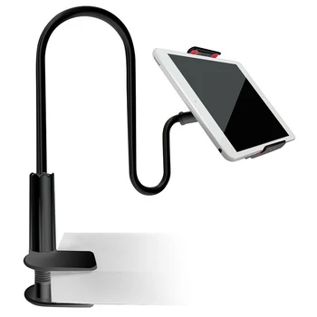 New Hot Products On The Market Flexible Arm Clamp Phone Grip Stand Gravity Lazy Gooseneck Phone Holder For Tablet Smartphone