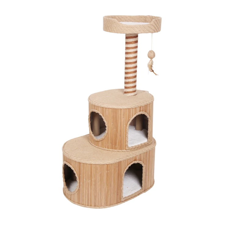 bamboo cat tree