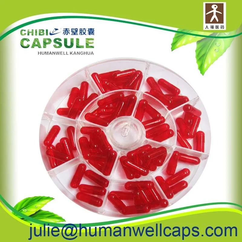 Свободные твердые желатиновые пустые капсулы размер 3 печатных