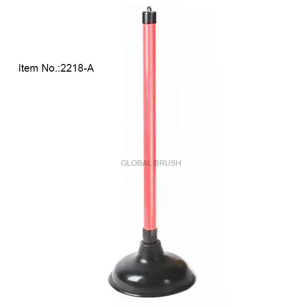 Hq2218 Cheap Rubber Black Toilet Plunger With Red Handle Soft Toilet Pump -  Buy Black Toilet Plunger,Soft Toilet Pump,Rubber Black Toilet Plunger  Product on 