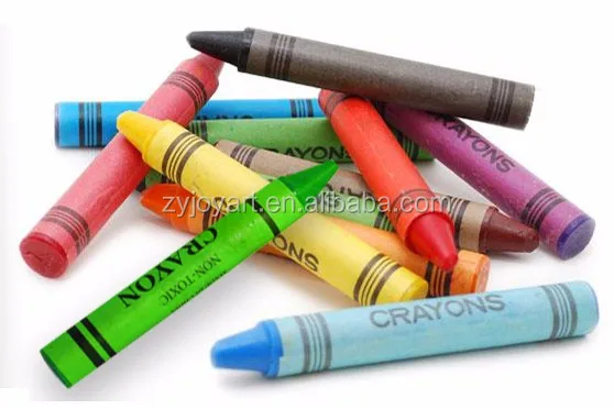 Восковые карандаши на основе воска оптом набор карандашей одноцветных (64 цвета выбор) восковой Карион парафиновый воск CN;ZHE