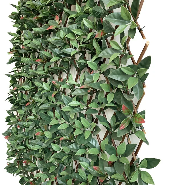 Expanding Pe Laurel Leaf Willow Trellis Willow Trellis With Artificial