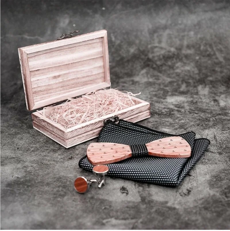 
Модный деревянный галстук-бабочка джентльменский галстук-бабочка Ручной Работы Музыкальный Узор Галстук-бабочка для вечеринки деревянный уникальный галстук для мужчин 