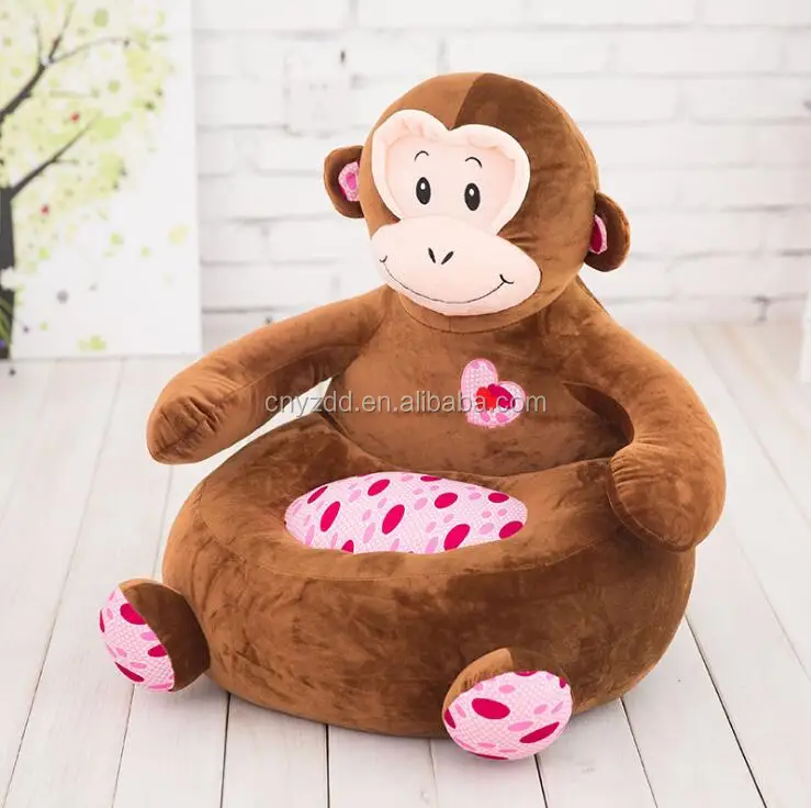Source Детское Кресло-мешок, обезьянка, слон, стул для кормления, плюшевые игрушки, животное, плюшевый диван on m.alibaba.com