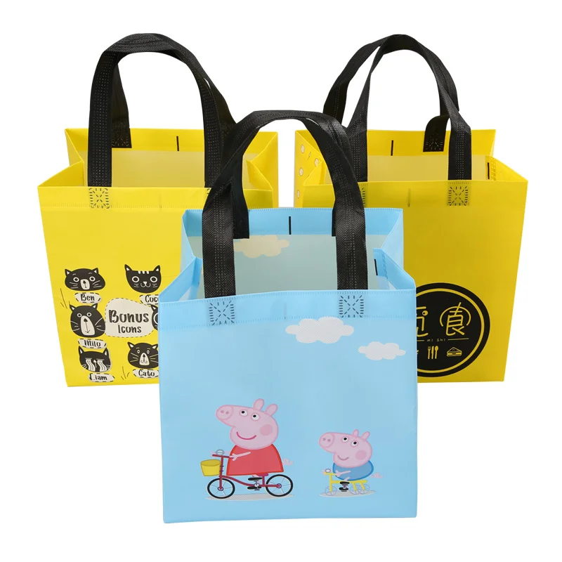 
 Дорогая Нетканая Сумка-тоут для покупок с принтом логотипа на заказ  