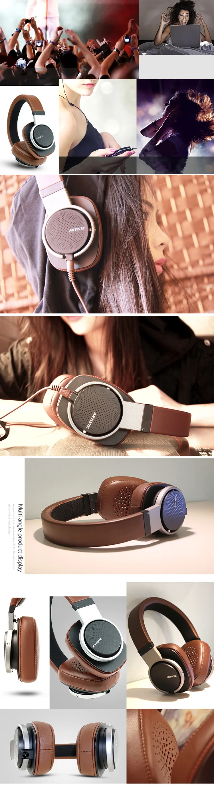 Wholesale Factory Price 50mm Driver Stereo Wired Headphone Buy Wired Headphone,Wired Headset