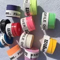 10 pcs Quality perforated sticky feel Tennis Rackets Grips Wraps Racquets Grips with Hand Glue squash