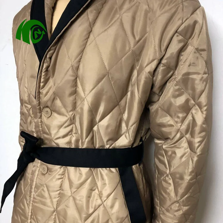 Kango Warm Nylon Rip Stop Camouflage Woobie Hoodie Long Camo Robe Smoking Jacket Camouflage Uniform