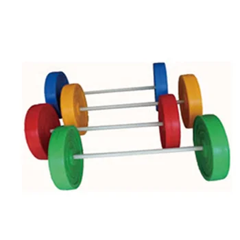 kids plastic Weightlifting barbell