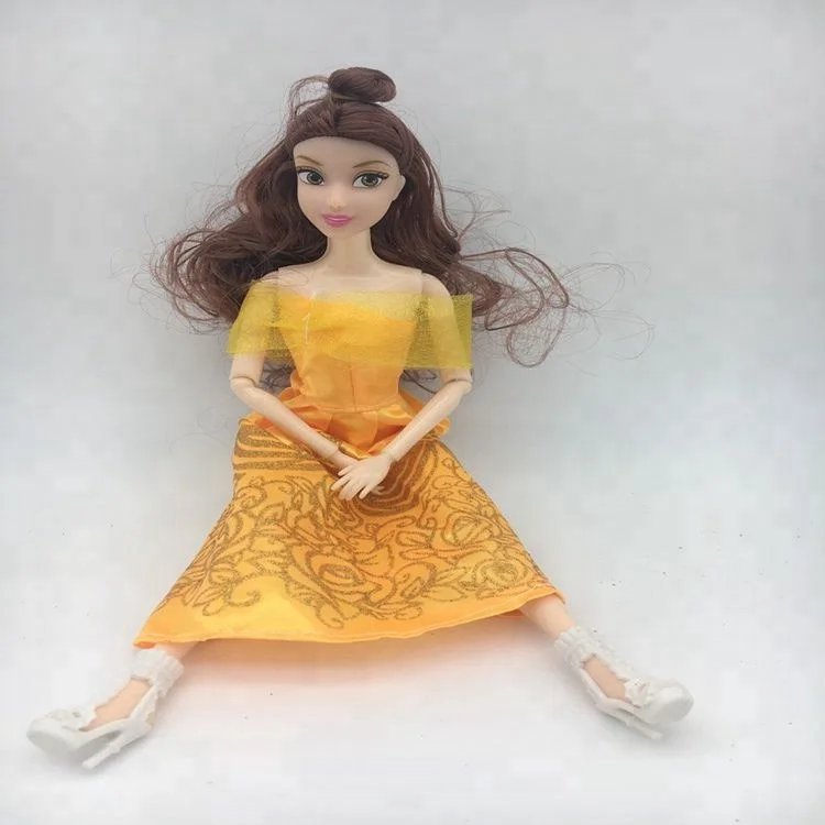 
Лидер продаж, модная популярная кукла принцессы Белль 30 см с шарнирным движущимся телом, красивая подарочная коробка, кукла, виниловая Подарочная кукла для девочек, игрушки, оптовая продажа 