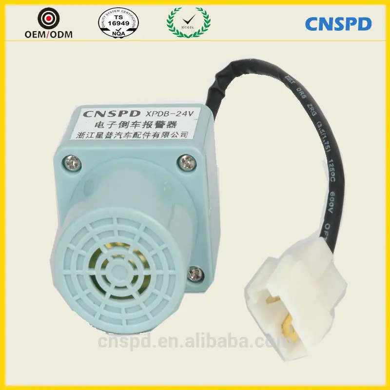 Alarme De Recul Universelle 112 DB - 12-80 V - Buzzer Puissant Camion Voiture SUV - Étanché Anti-poussière Facile à Installer