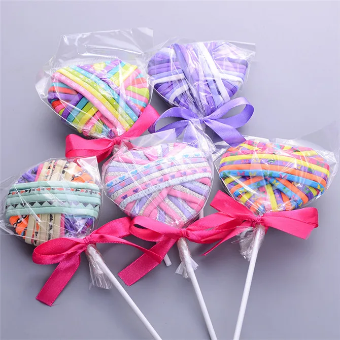 Durable lollipop elastic band In Trendy Designs 