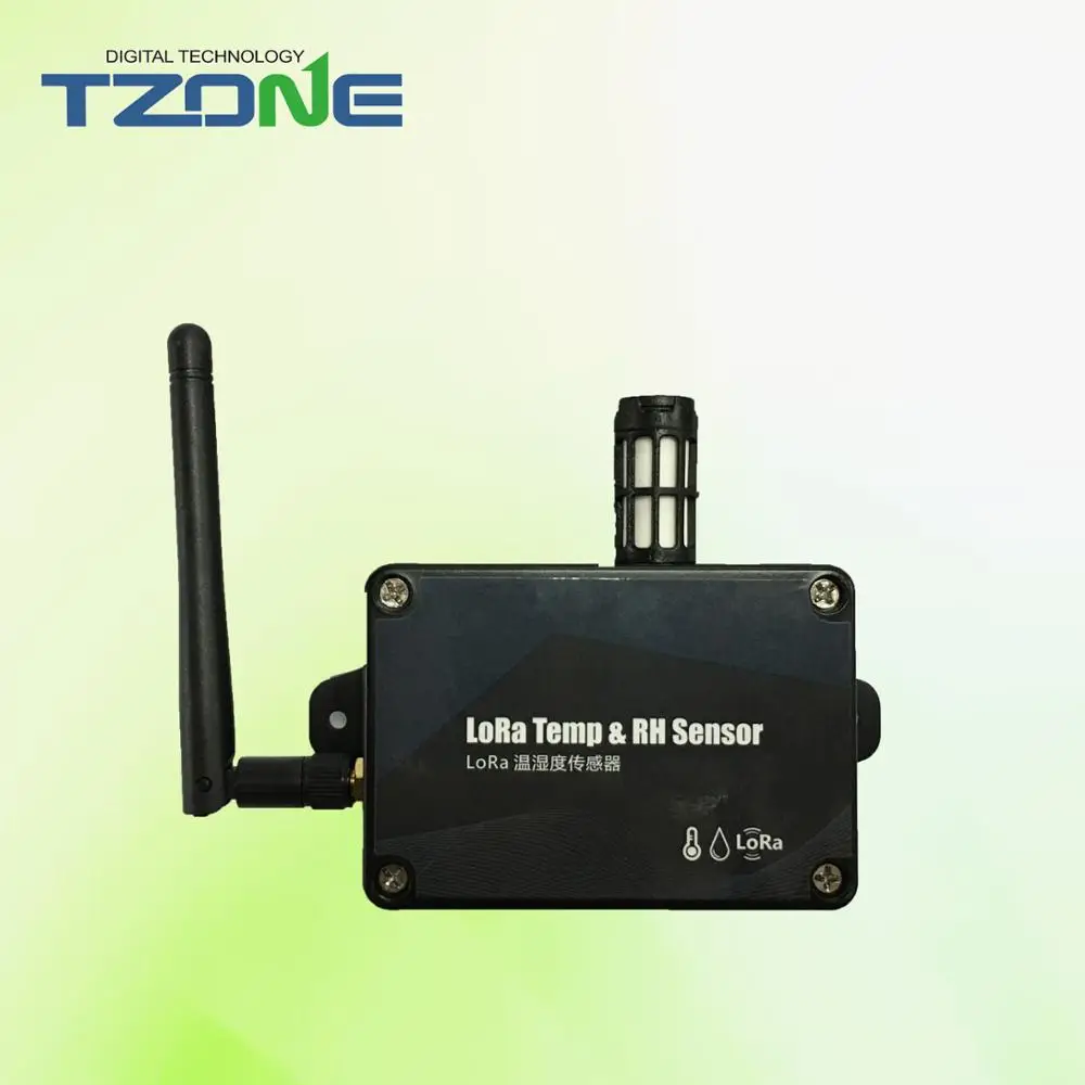LoRa Gateway and Sensor for Greenhouse Wireless Temperature Monitor Solution