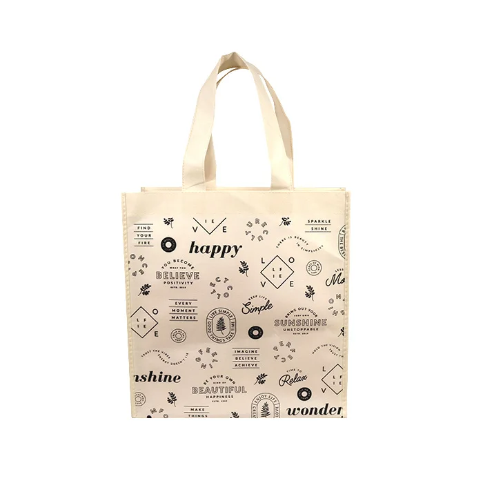 Recycled Shopping Gift Non Woven Bag Printing Custom Logo Promotional ...