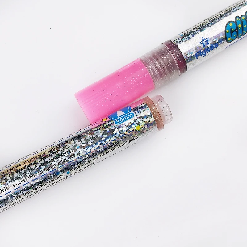 
Цветной мерцающий маркер Amazon с жидким мелом 