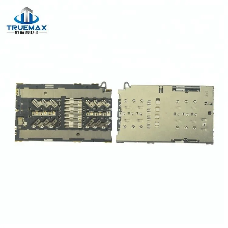 Micro SD Sim Card Tray Socket Slot Adapter Connector Reader for Samsung Galaxy S9 Plus G960 G965 Container Holder Parts