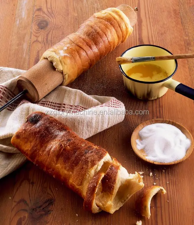 Ролики для выпечки тортов нового типа Kurtos Kalacs