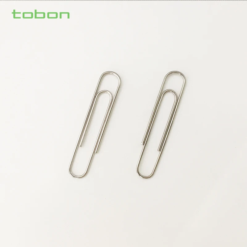 Nickel Plated Metal Paperclips
