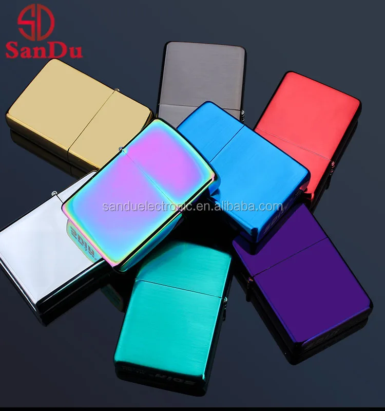 
2021 Заводская шелковая Зажигалка для курения оптом Горячая Распродажа дешевая черная металлическая зажигалка для бензинового масла многоразовая 