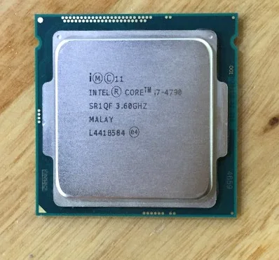 Source Intel cpu core I7-4790 3.6GHz 1150 Haswell refurbished used