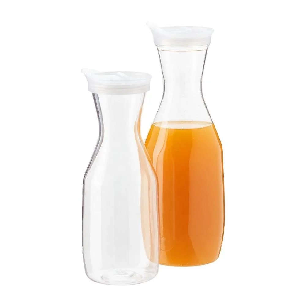 BPA-Free 1 Liter Plastic Carafe with 82mm Screw Cap