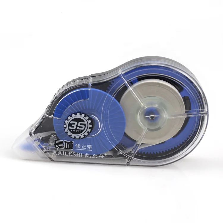 
 Канцелярские принадлежности для студентов, огромная корректирующая синяя лента длиной 23 м  