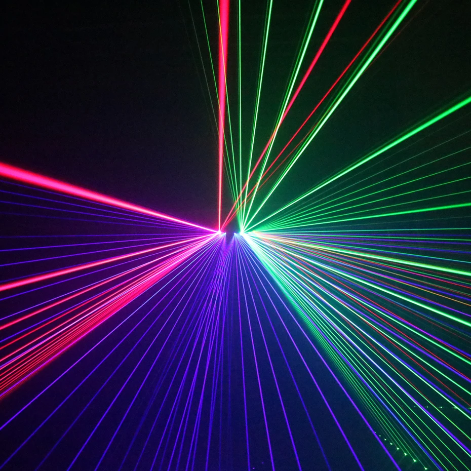 Multi Effect RGB Beam Gobo Laser Show System
