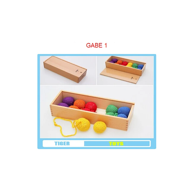 The Wooden Educational Toys Froebel Gifts Set For Children Of