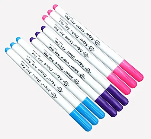 Air Erasable Marker Pen in Purple Fabric Chaco Ace Pen Violet Clothing Marking  Pen Chako Ace Pen Stitch Markers Invisible Ink Pen - China Water Erasable  Pen Clover, Air Erasable Pen Prym