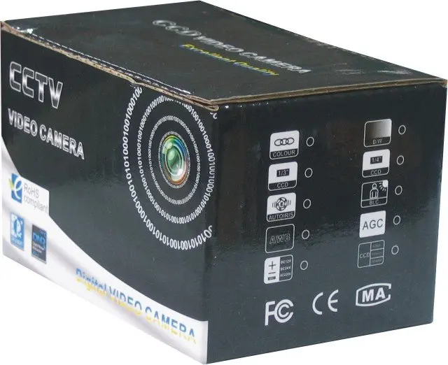 Mini CCTV Camera Video Night Vision Waterproof 6 LED Infrared Surveillance IP68 CMOS HD Camera