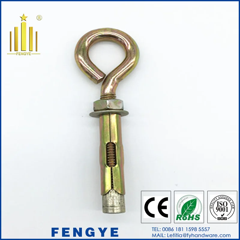 Eye Hook Sleeve Anchor Bolt With Zinc Plated Buy Eye Hook Sleeve