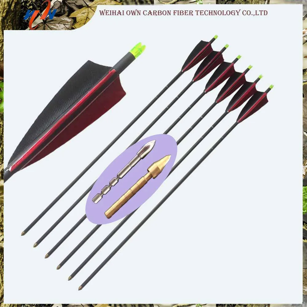 Carbon Fiber Recurve Bows Practice Shooting Hunting Archery Arrow Buy