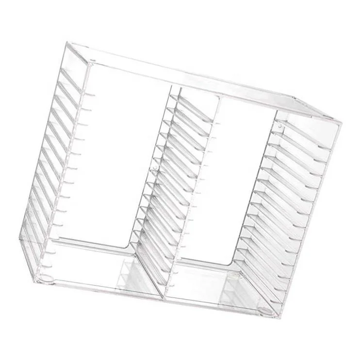 Clear Acrylic CD Shelf Media Storage and Organization Shelf