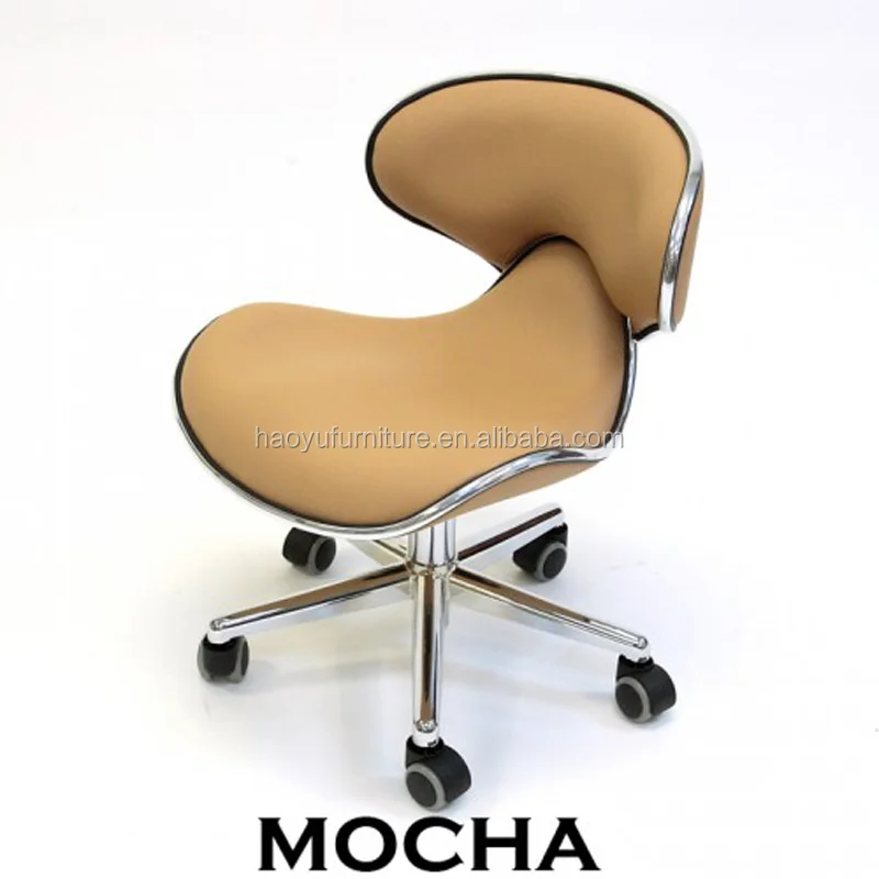 pink Color Technician Chair Nail Table Desk Chair for Nail Art