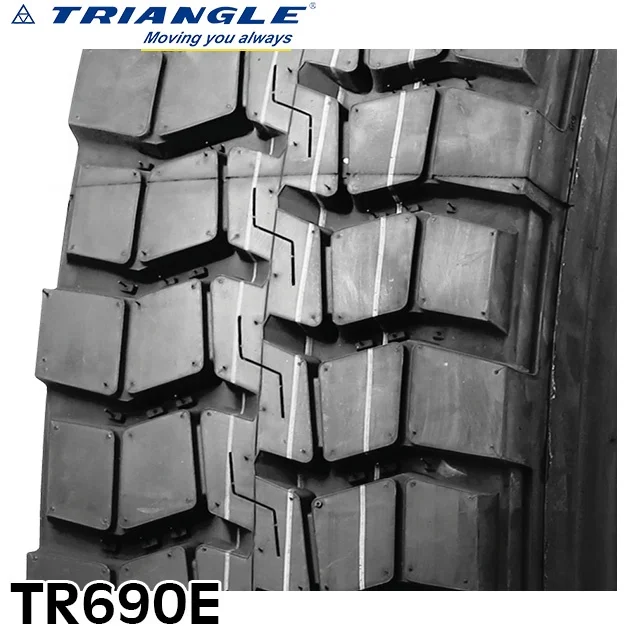 Triangle TR690E 12.00R24 Truck-Mixed Radial Tires - High Quality