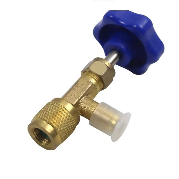 R600a BOTTLE ADAPTOR VALVE CAN TAP 
