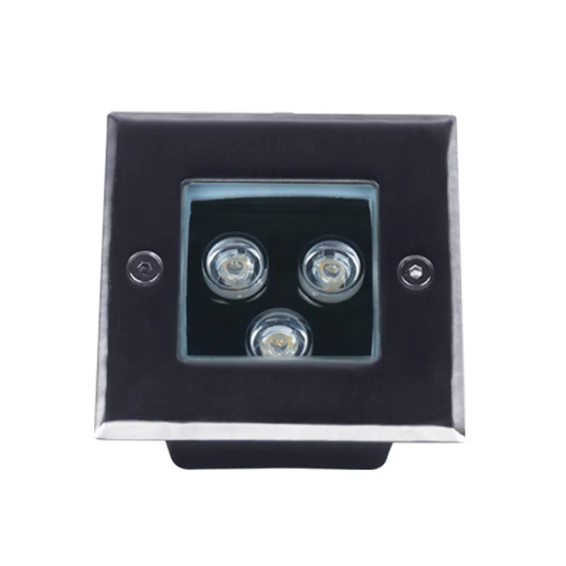 CE RoHs 3 Вт квадратная ступенчатая лестка декоративная встраиваемые светильники светодиодные Подземные