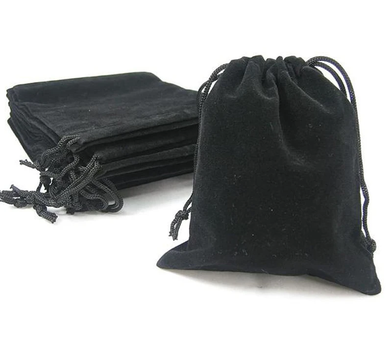 small velvet drawstring pouches