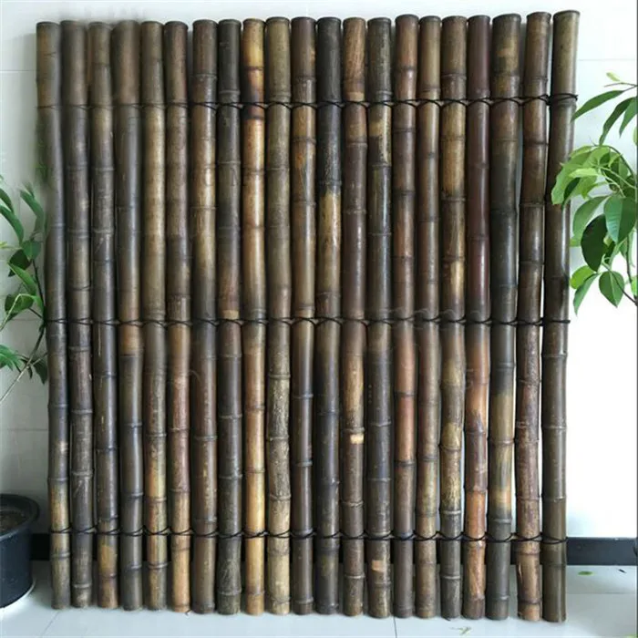Lnge 1m-12m High geradheit bambus zaun