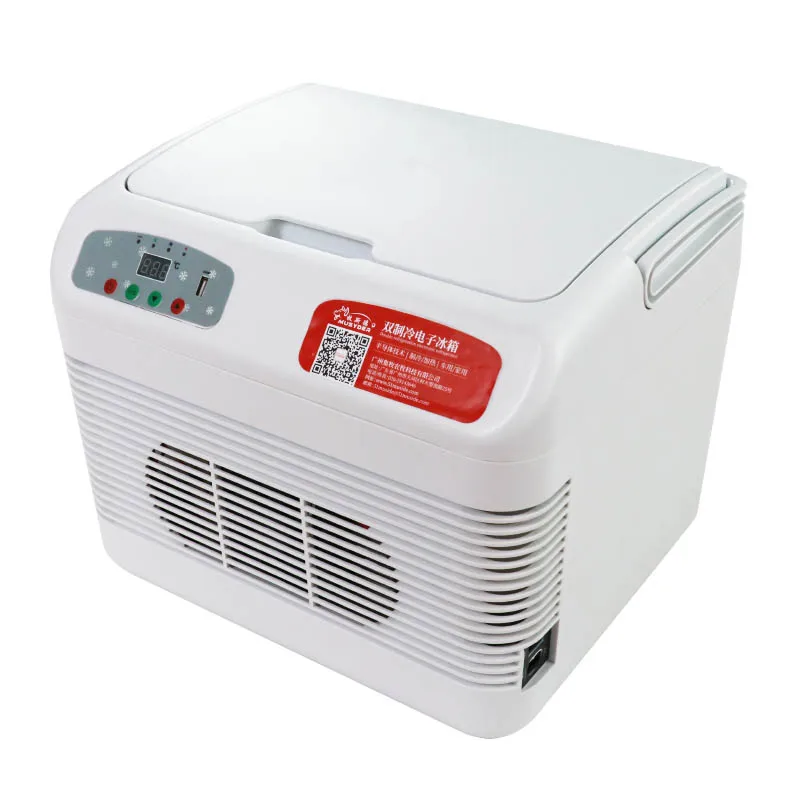 Переносной Автомобильный холодильник Электрический походный мини-холодильник для вакцины 12 л 19 26 В переменного тока 220