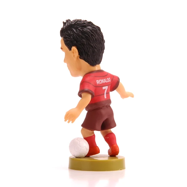 プラスチック製ミニチュアサッカー選手フィギュアサッカー