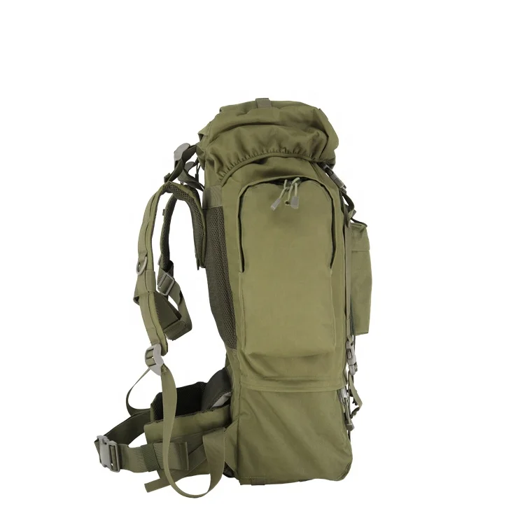 KMS Custom Professional Mountaineering Large Capacity Load Bearing Compartment Hiking Camping Tactical Backpack
