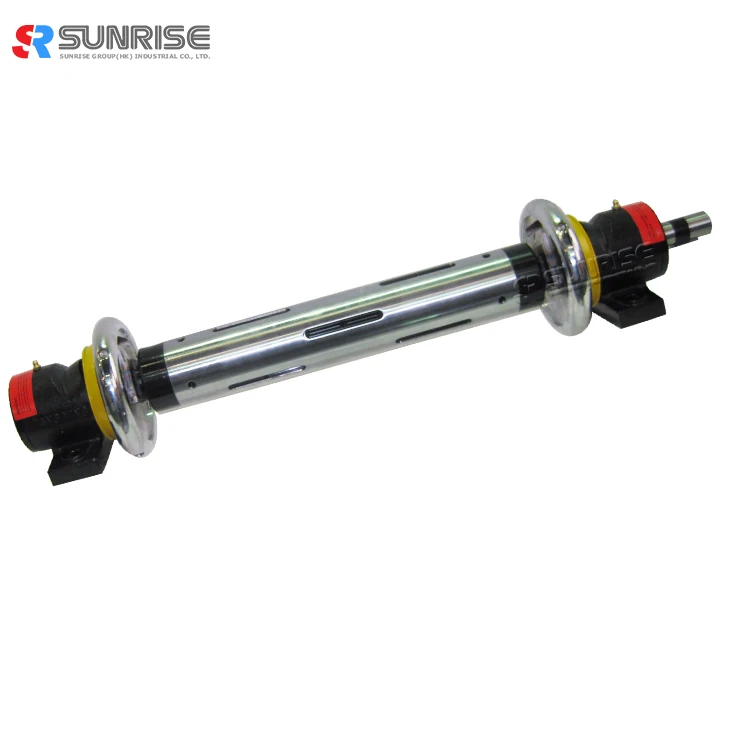 SUNRISE Direct Factory Lug Type Air Shaft Mandrel Stainless Steel and Aluminum with Bearing for Paper Packaging Machine
