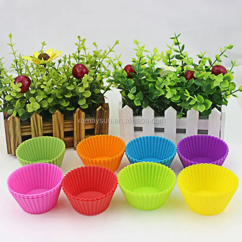 Moule A Muffins Rond En Silicone Amazon 21 Design A La Mode Pour Gateau Rond En Forme De Cœur Buy Muffin Tasse Silicone Gateau Moule Muffin Gateau Moule Product On Alibaba Com