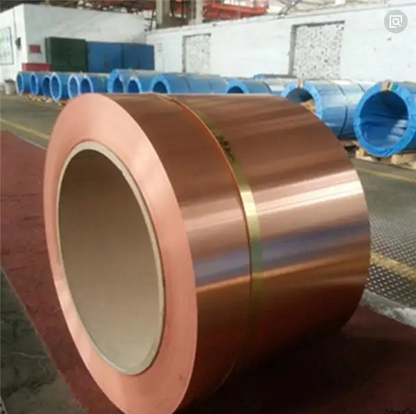 0.55mm thickness Battery Copper Strip Manufacturer Copper sheet Coil / Copper Tape