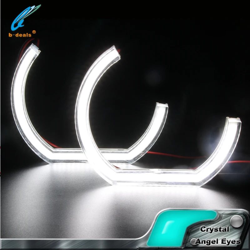 DTM Style U Shape Crystal Angel Eyes for BMW E90 E92 M3 F30 halo Rings