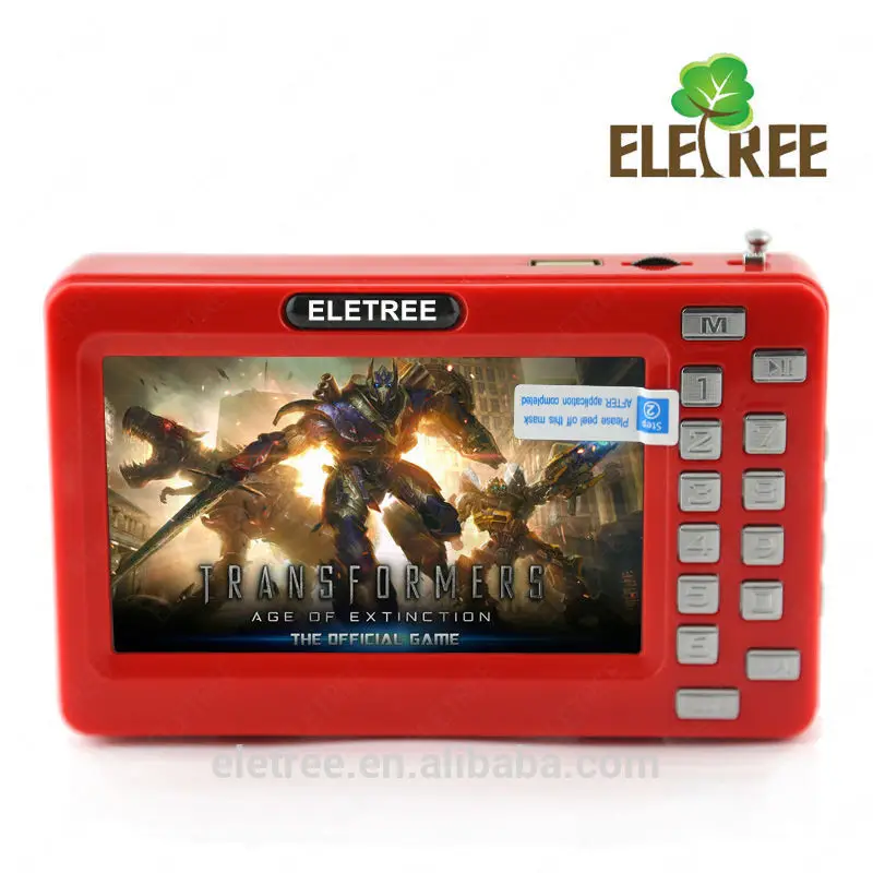 Bulit-в функция электронная книга 4.3 дюймов mp4 плеер с mp3-плеер EL-159A