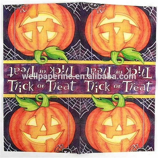 Набор принадлежностей для Хэллоуина набор высококачественной прочной одноразовой посуды страшная Ночная готика с привидениями жуткие салфетки Упаковка из 20 штук