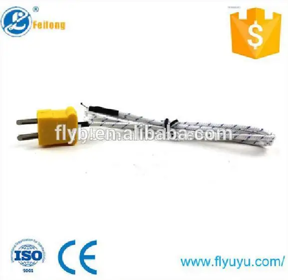 wired j type industrial thermocouple skin temperature sensor j type thermocouple