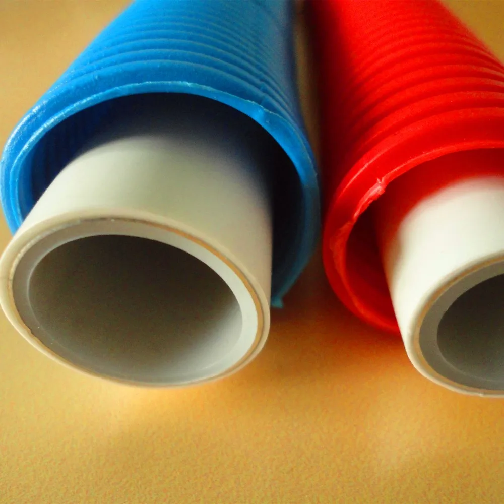 Pex Tube Multilayer Pipe Pex-al-pex Buttweld Overlapped with Corrugated Pipe
